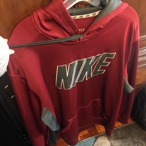 Red Nike Hoodie
